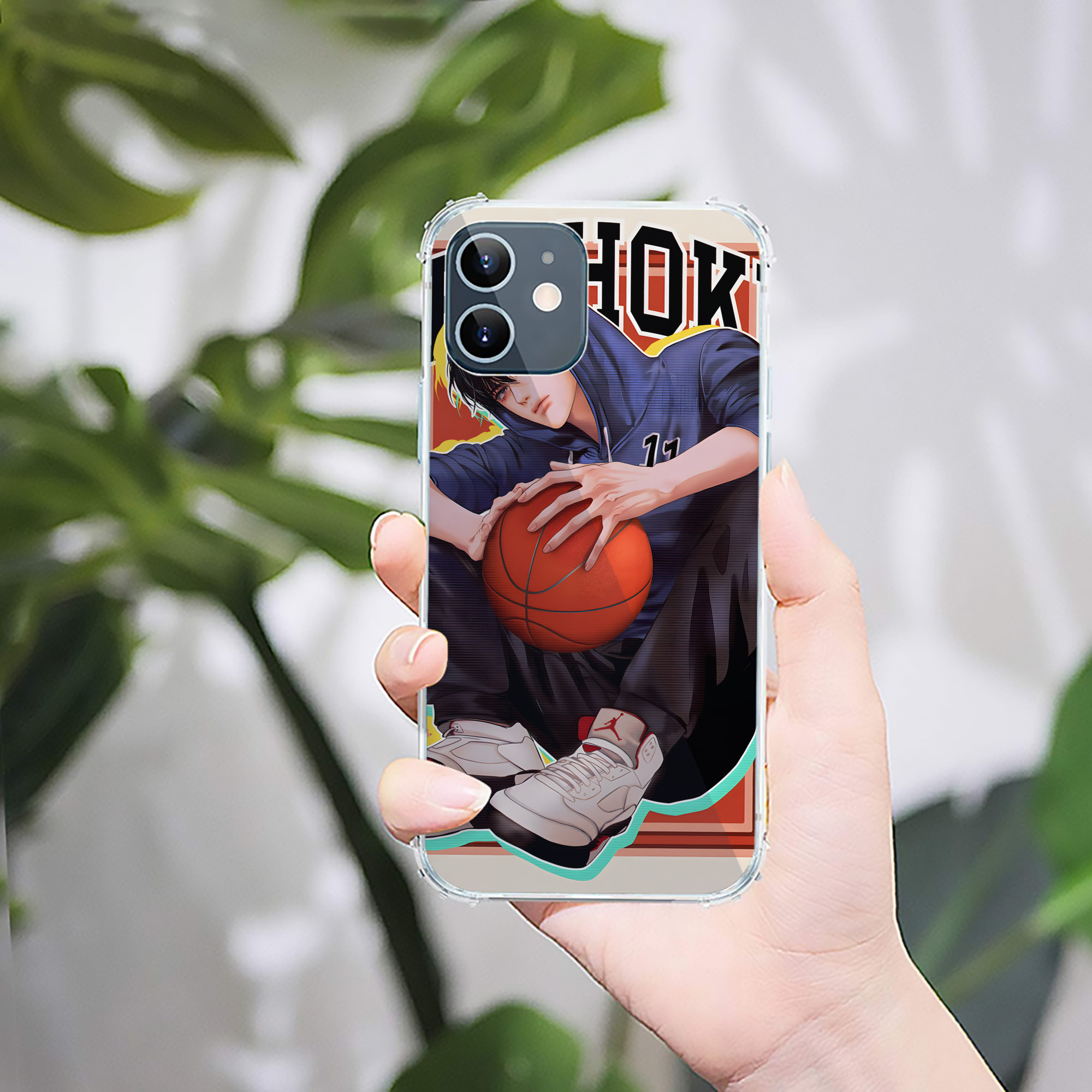 （画像用） SLAM DUNK／スラムダンク 【iPhone 12シリーズ対応】透明スマホケース（クリアソフトケース）